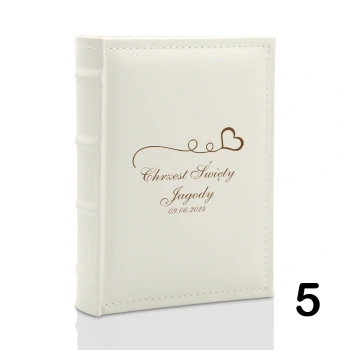 Album na chrzest, wsuwany, 100 zdjęć 13x18, personalizowany, 12 wzorów